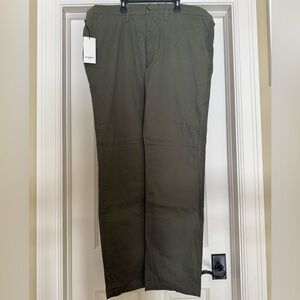 Goodfellow & Co Men's Dark Green Chinos